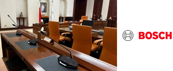 Верховный совет по делам женщин оснащают конференц-системой Bosch DICENTIS Wireless