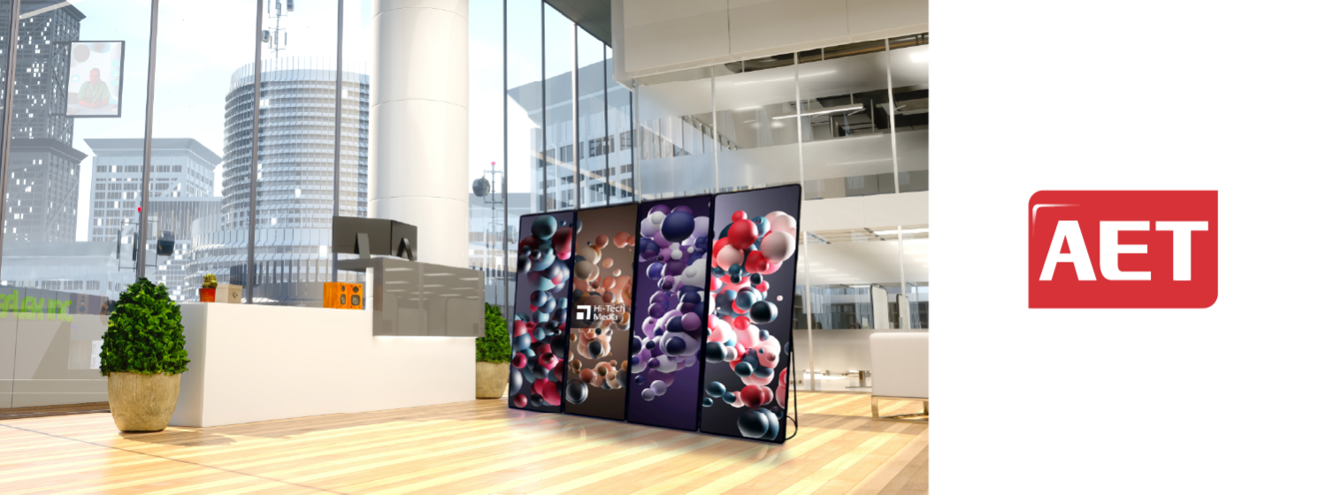 AET iMira2 — цифровые LED‑постеры «всё‑в‑одном»