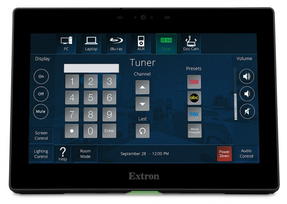 Extron 60-1562-02 ─ Сенсорная панель 7", настольная