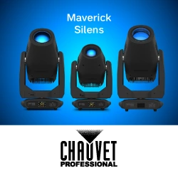 Maverick Silens от Chauvet-Professional: бесшумные прожекторы для объектов, где важна тишина, preview