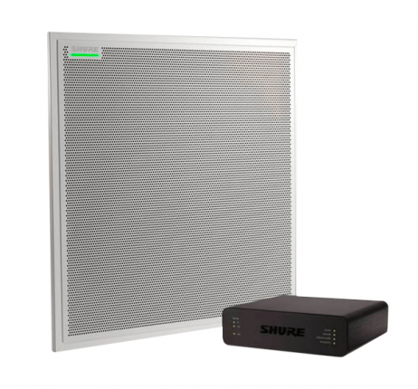 Shure MXA910W-60-USB-P ─ Потолочный микрофонный массив