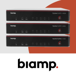 Новое поколение процессоров Biamp серии TesiraFORTE X