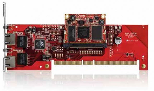 Biamp Tesira DAN-1 ─ Карта для обмена аудиоданными Dante
