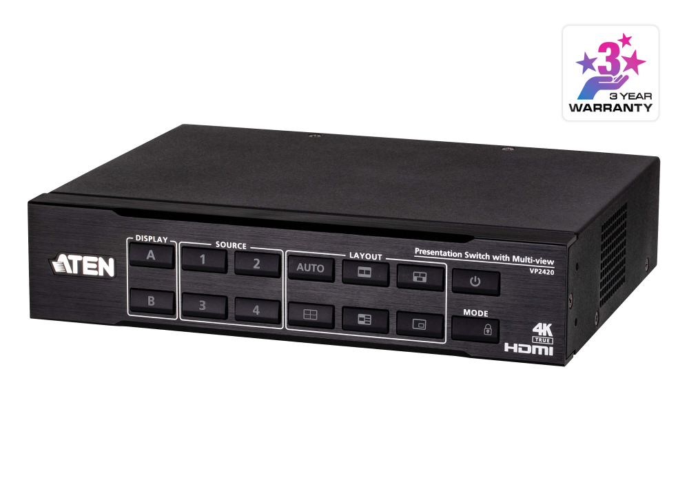 ATEN VP2420 ─ Презентационный коммутатор.
