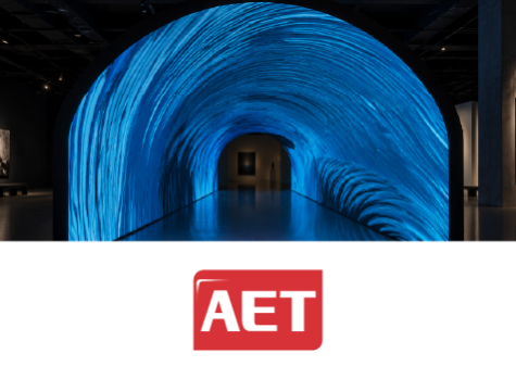 Новый гибкий COB-модуль AET серии DH для бесшовных LED-экранов, prec