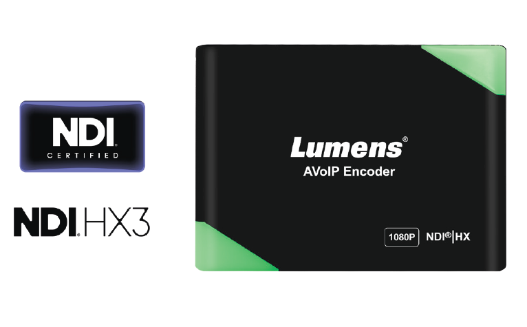 Lumens OIP-N40E ─ Кодер HD-видео в IP/NDI HX