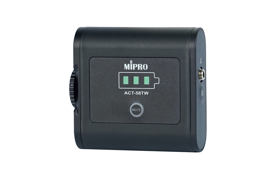 Mipro ACT-58TW ─ Поясной влагозащищённый передатчик