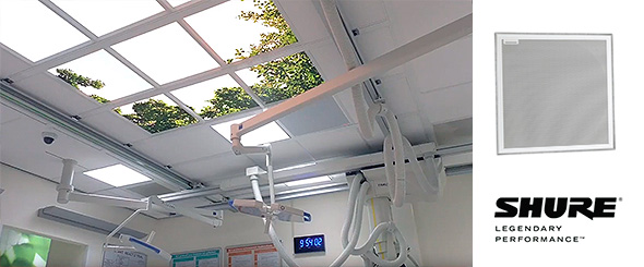 Применение микрофонного массива Shure MXA910 в медицинской сфере