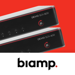 Новая серия Biamp Devio SCX c расширенным функционалом для конференц-залов 