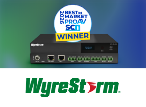 WyreStorm SYN-CTL-FL10 удостоен награды «2026 Pro AV Best in Market», prev