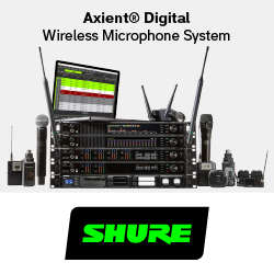 Shure обеспечивает безупречный звук церемонии MTV Video Music Awards,, анонс