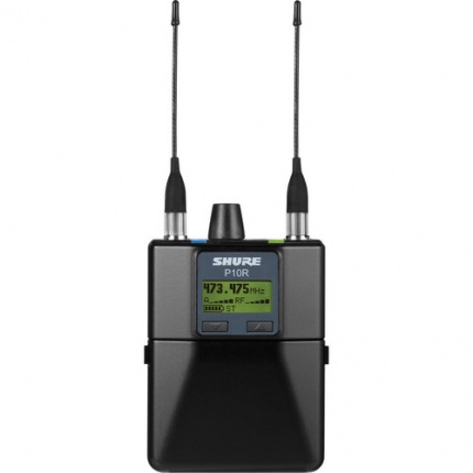 Shure P10R+=-J8E ─ Поясной приёмник мониторной системы