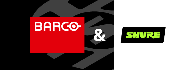 Аудиосистема Shure в сочетании с Clickshare Conference