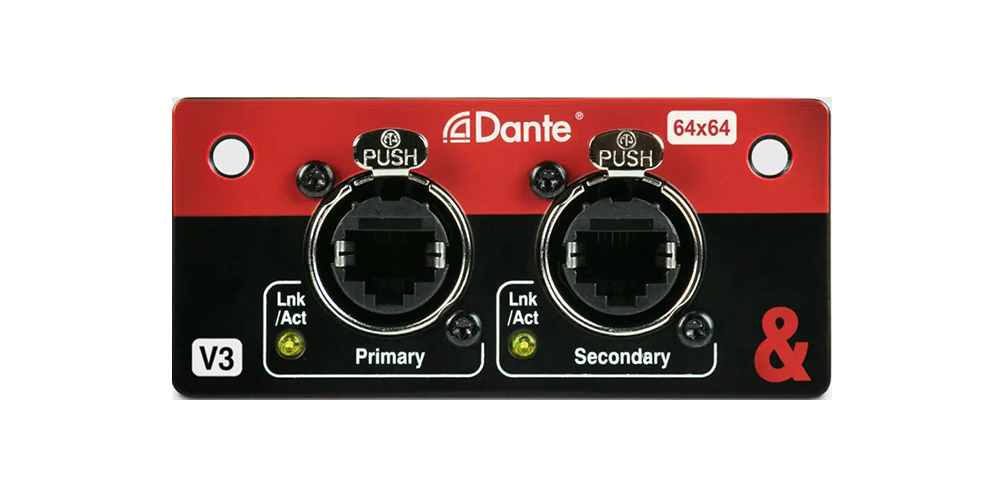 Allen&amp;Heath M-SQ-DANT64-AX ─ Модуль аудиоинтерфейса SQ Dante
