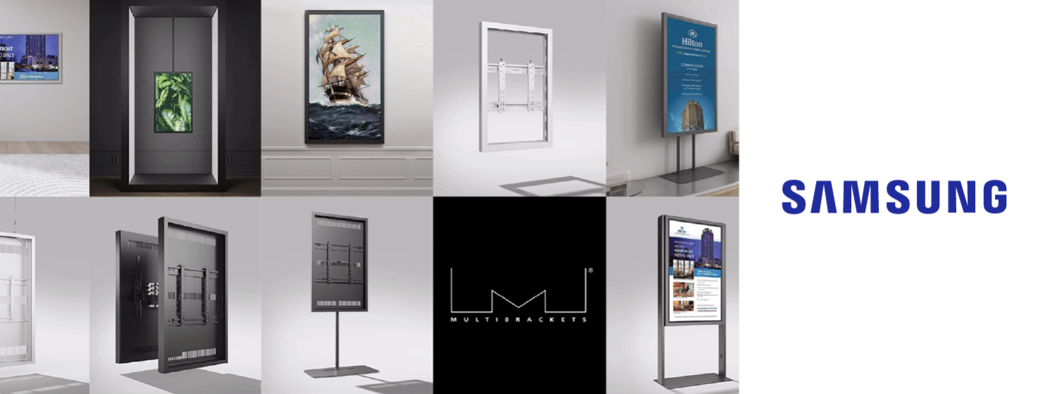 Samsung Spatial 85" получил экосистему решений для установки от Multibrackets