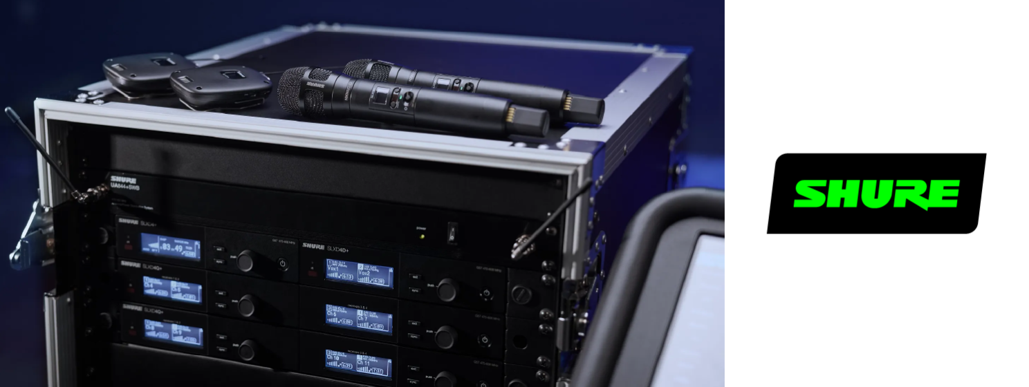 Shure представляет беспроводную микрофонную систему SLX-D+