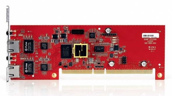 Biamp Tesira AVB-1 ─ Карта для обмена аудиоданными AVB