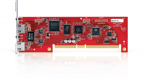 Biamp Tesira SCM-1 ─ Карта для обмена аудиоданными CobraNet