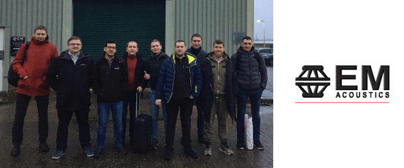 Компания Hi-Tech Media организовала EM Acoustics Factory Tour для своих партнеров
