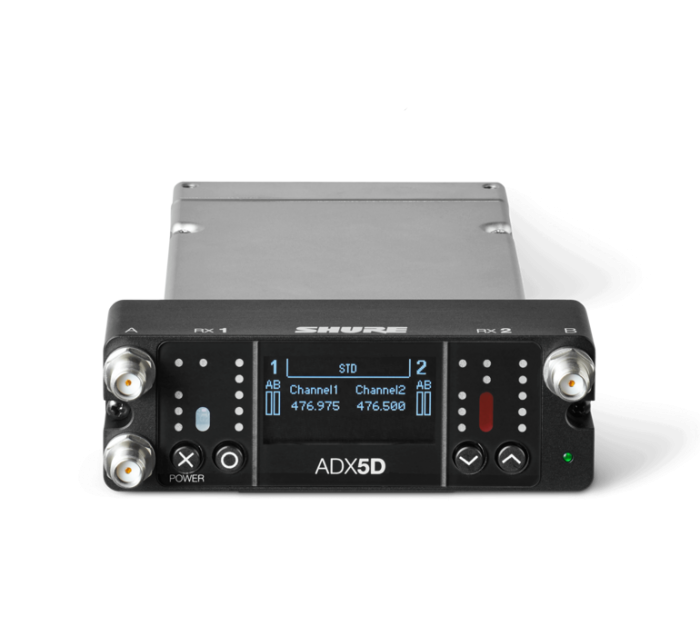 Shure ADX5D=-A ─ 2-канальный беспроводной приёмник