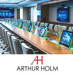 Решения Arthur Holm идеально вписались в многофункциональный коммуникационный центр Mitsubishi Corporation