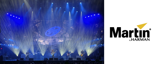 Турне Foo Fighters с новыми световыми приборами Martin