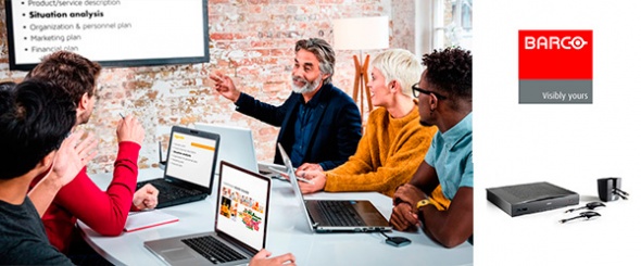 Barco представляет новую корпоративную версию ClickShare