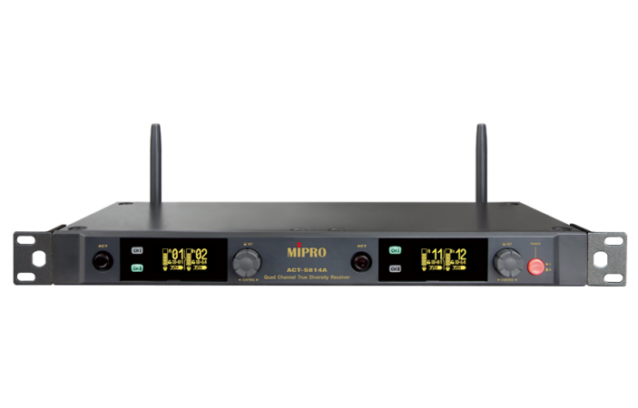 Mipro ACT-5814A ─ Цифровой приёмник 4-канальный 5,8 ГГц