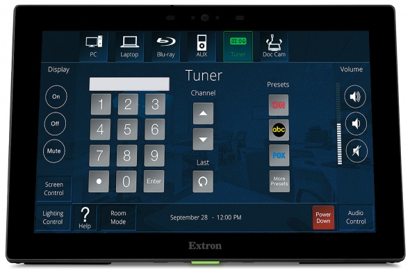Extron 60-1565-02 ─ Настенная панель управления 10"