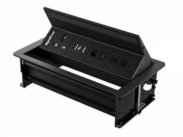 WyreStorm IDB-400-MS ─ Выдвижной лючок HDMI, USB-C, RJ-45