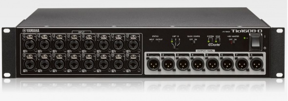Yamaha Tio1608-D ─ Коммутационный блок с интерфейсом Dante