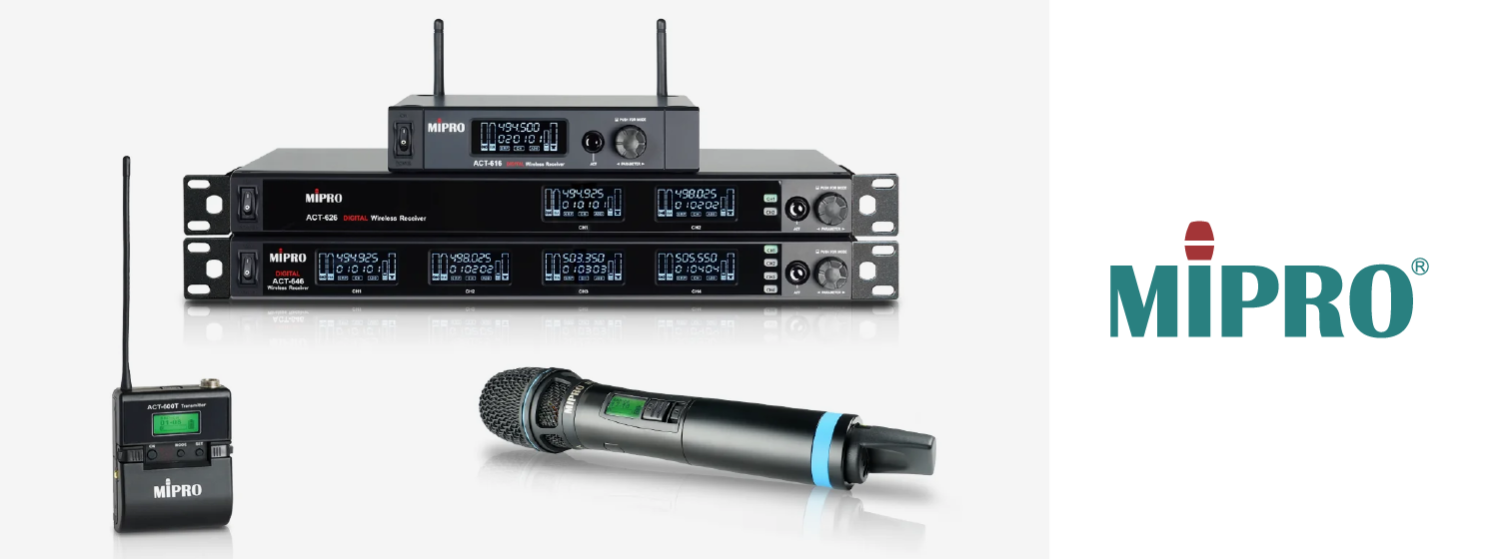 Новая цифровая радиосистема Mipro ACT-600