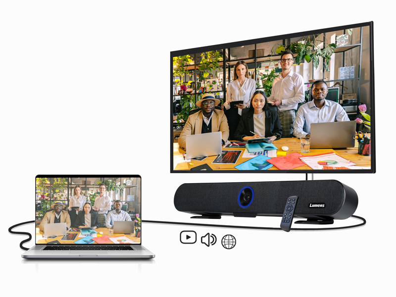 Lumens MS-10 - это удаленное управление видеобаром Lumens MS-10 - это удаленное управление видеобаром