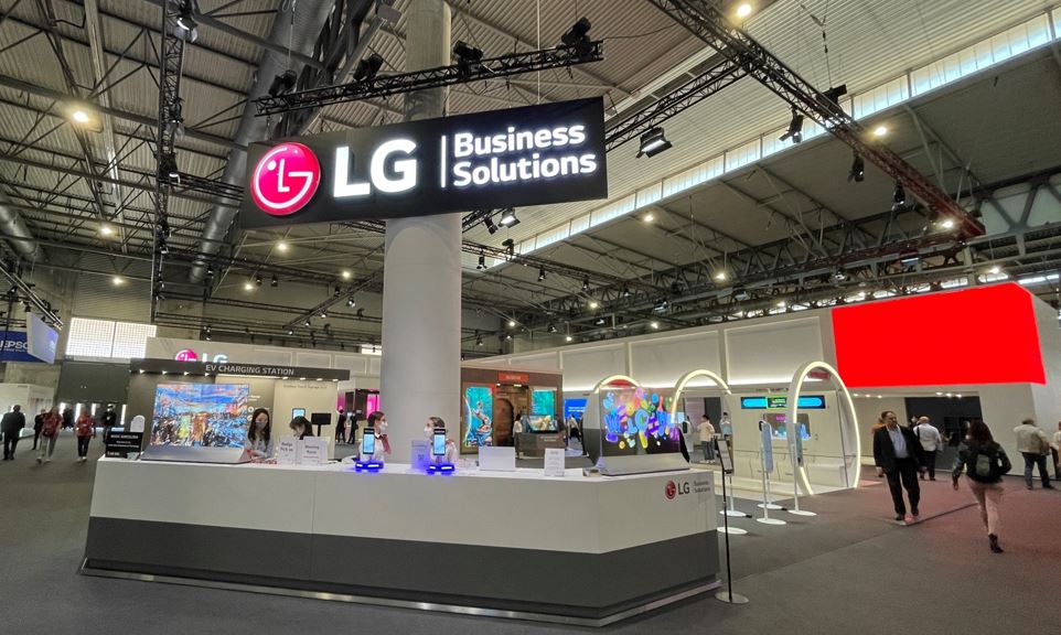 ise2022 lg фото стенда 2