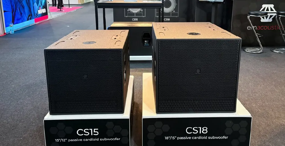 Две новые модели кардиоидных сабвуферов EM Acoustics, фото-1