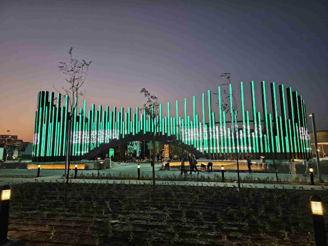 Выставочный павильон — рекордсмен Гиннесса за использование светодиодов Absen, фото-9