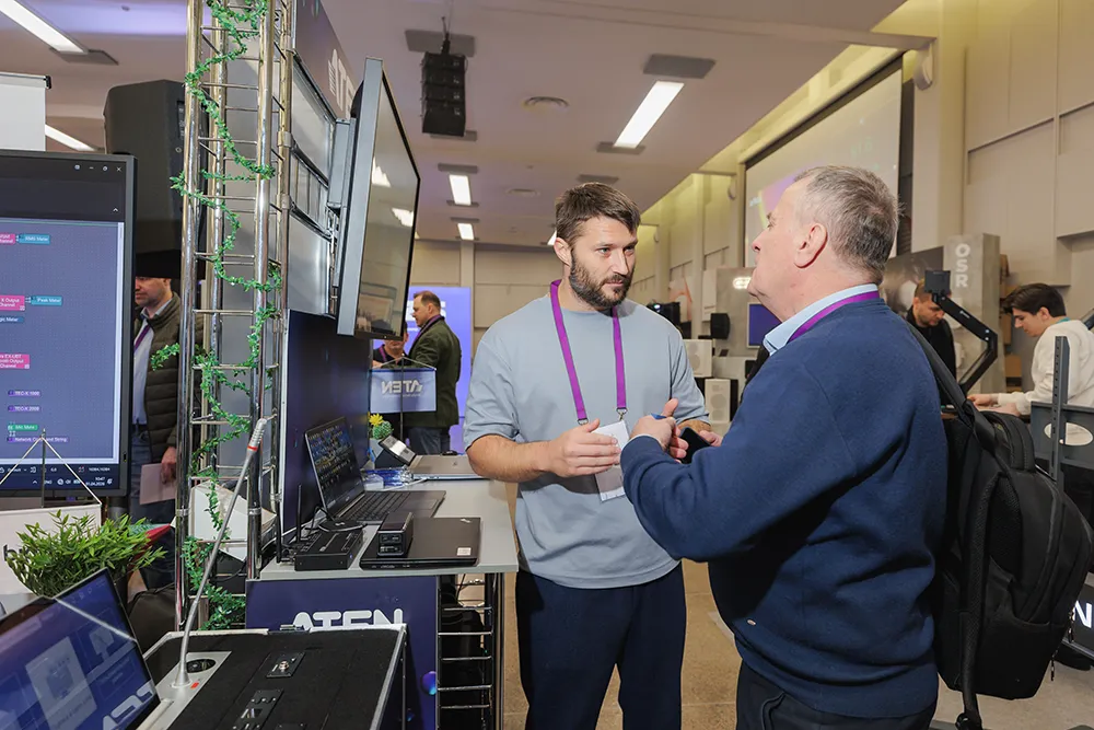 Aten на стенде Хай-Тек Медиа | AV FOCUS, Санкт-Петербург2026, фото-3