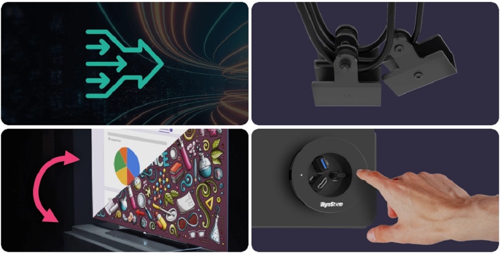 WyreStorm выпускает серию лючков IDB-300 для эстетичного встраиваемого подключения, фото-1