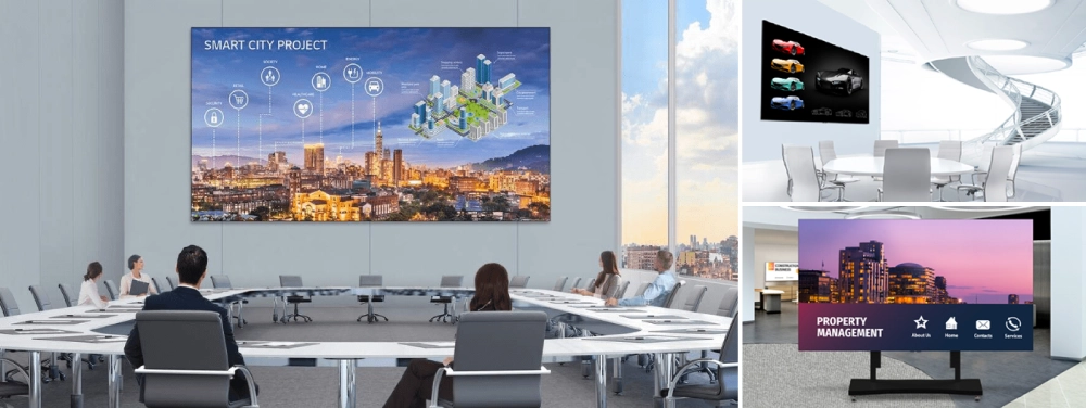 Светодиодный дисплей "все-в-одном" 136", FHD, шаг пикселя 1,56, колонки, контроллер, яркость 500 кд/м.кв.