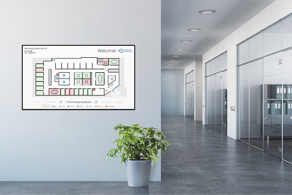 Extron Интерактивный интерфейс визуальной навигации