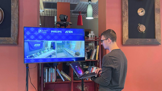 Вкусные технологии объединили партнеров Hi-Tech Media, Philips и ATEN, фото-7