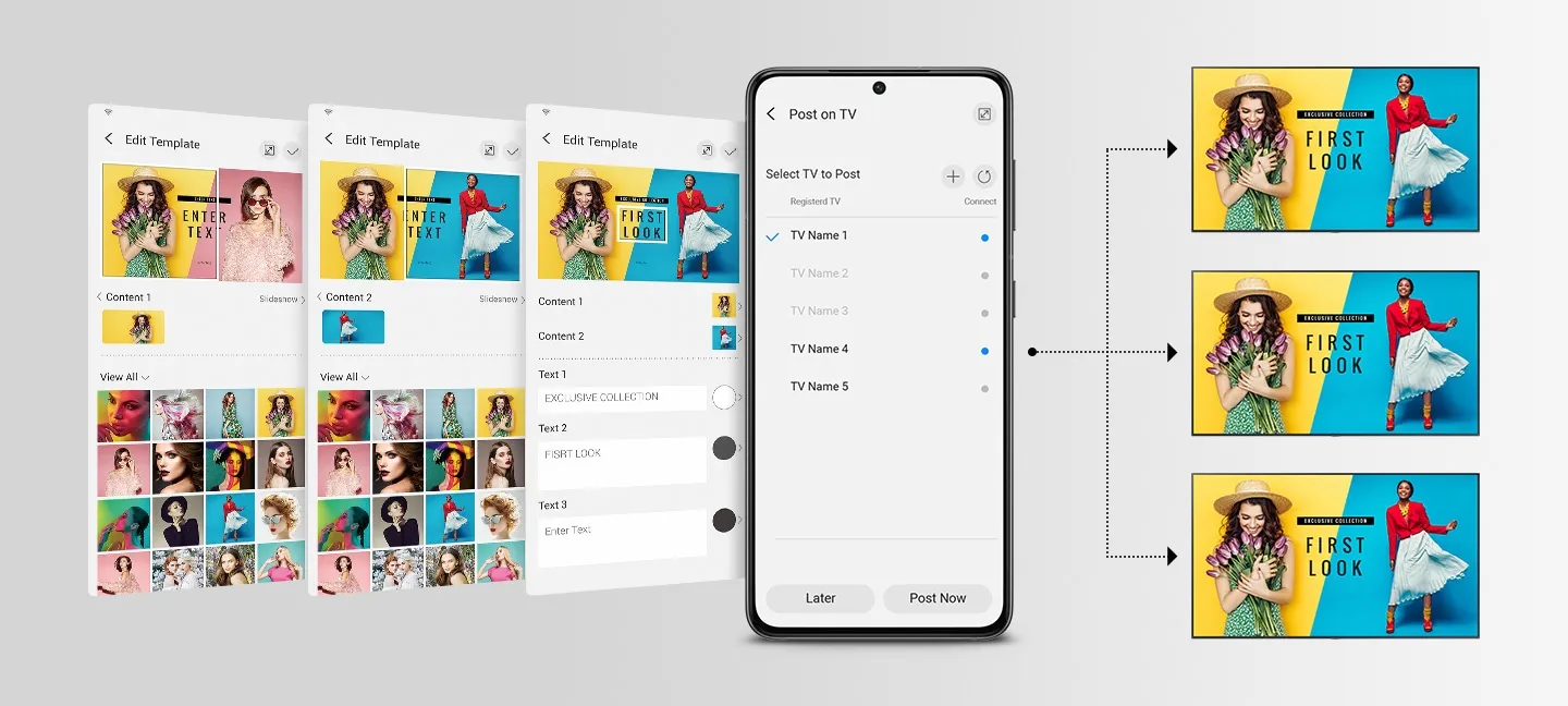 Простое управление информационным содержанием | Samsung series-BEA-H Простое управление информационным содержанием | Samsung series-BEA-H