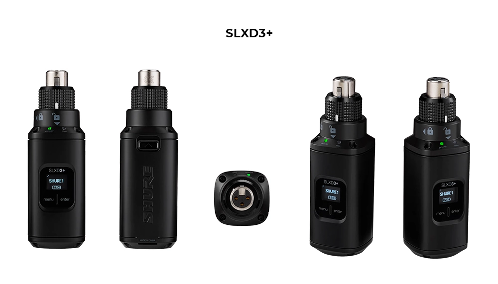 Передатчик-плагон Shure SLXD3 Передатчик-плагон Shure SLXD3