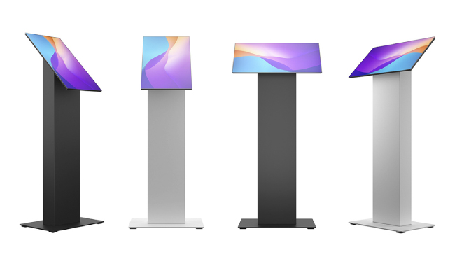 Лаконичные стойки Multibrackets для интерактивного киоска, фото-4