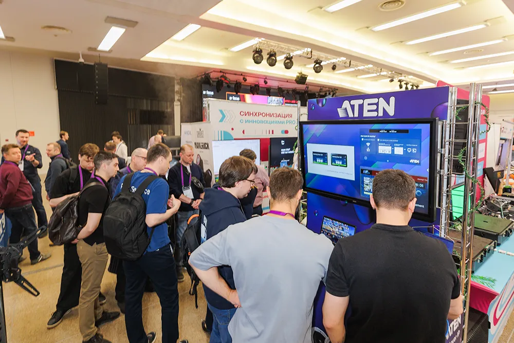 На стенде Хай-Тек Медиа | AV FOCUS, Санкт-Петербург2026, фото-41