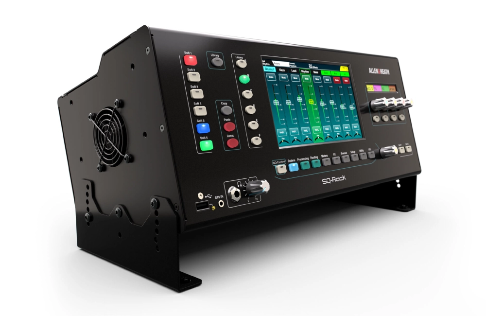 SQ-Rack построен на проверенной платформе XCVI Core 96 кГц, обеспечивая 48 каналов входной обработки