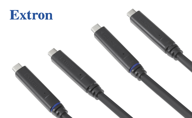 Новые оптоволоконные кабели USB-C 3.2 SuperSpeed 5 Гбит/c от Extron