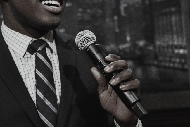 Shure, SLX-D, микрофон