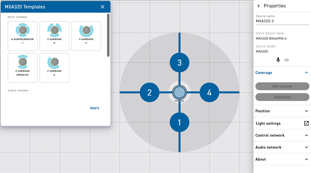 Shure MXA320, фото-2