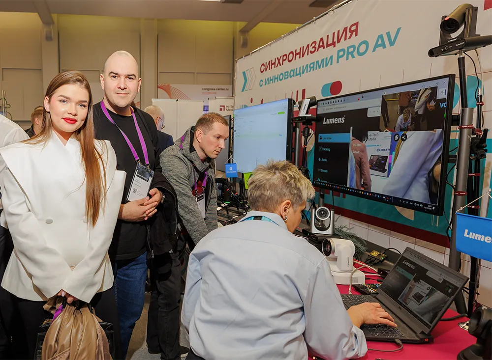 Lumens на стенде Хай-Тек Медиа | AV FOCUS, Санкт-Петербург2026, фото-14